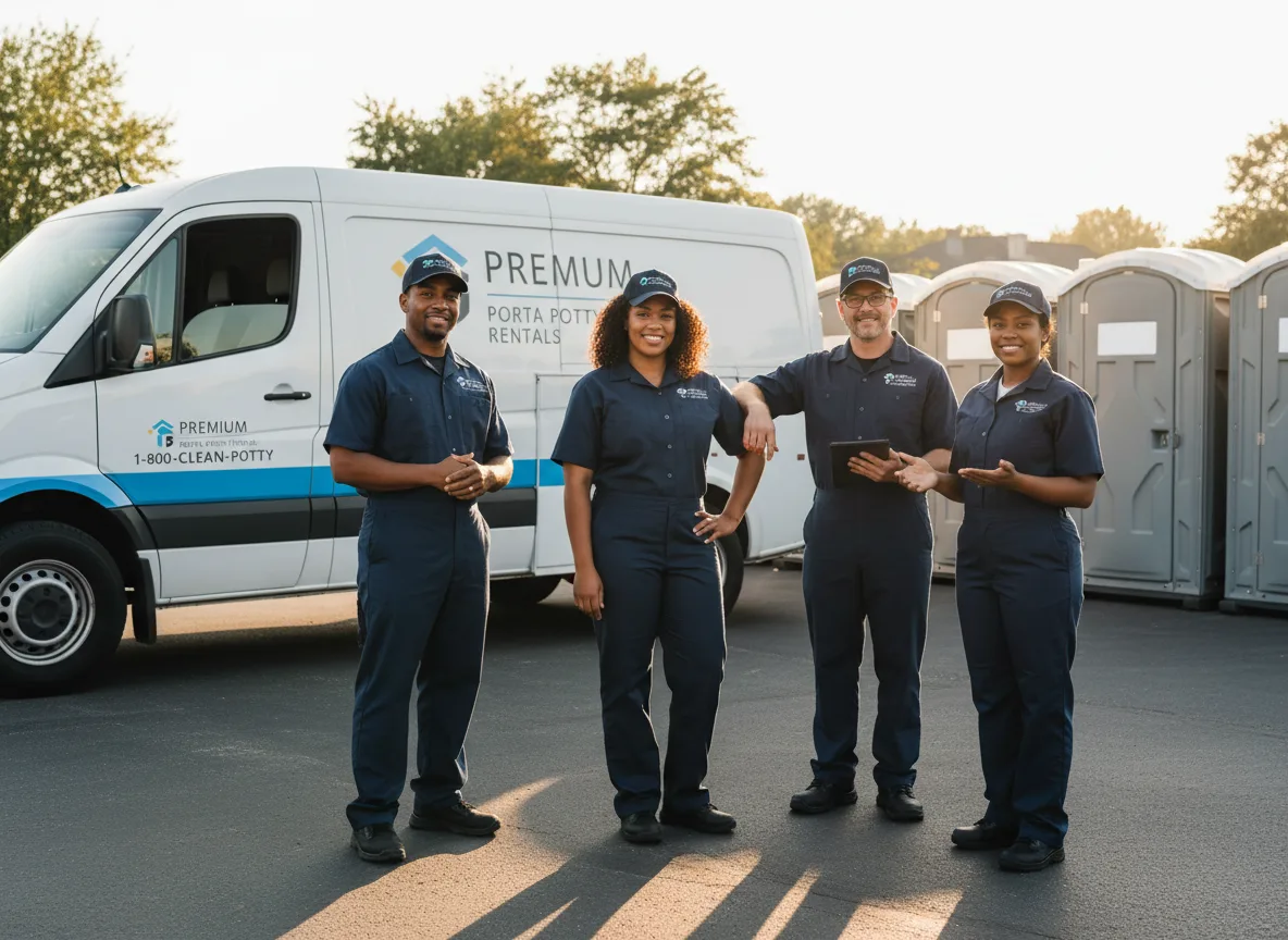 VIP Portable Toilets company in Upland, NE